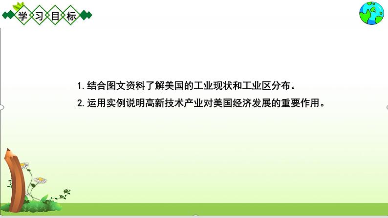 人教版七下地理9.1.2美国    课件第2页