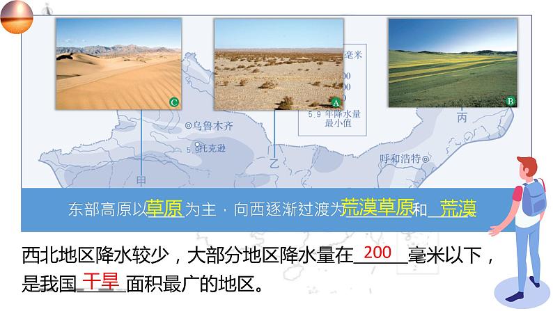 【精品课件】2022年地理八下人教版 8.1 自然特征与农业 课件第8页