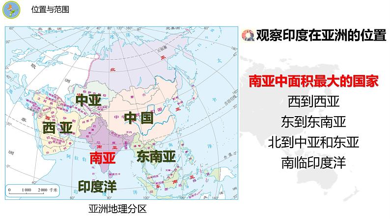 【精品课件】2022年地理七下人教版 7.3 印度 课件第6页