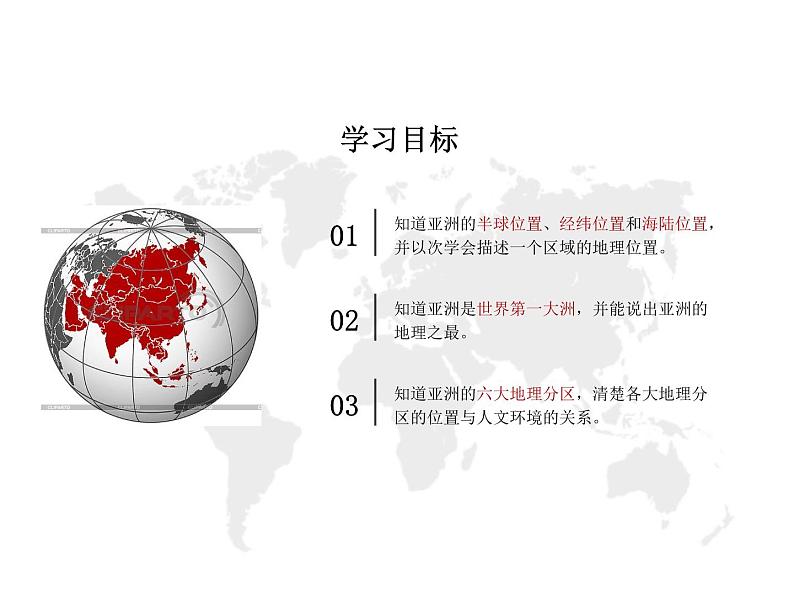 【精品课件】2022年地理七下人教版 6.1 位置和范围 课件02