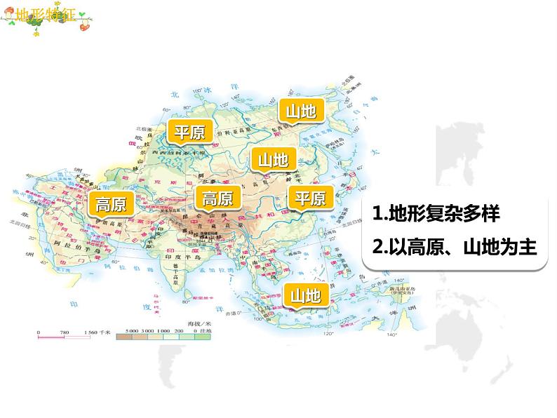 【精品课件】2022年地理七下人教版 6.2 自然环境 课件第5页