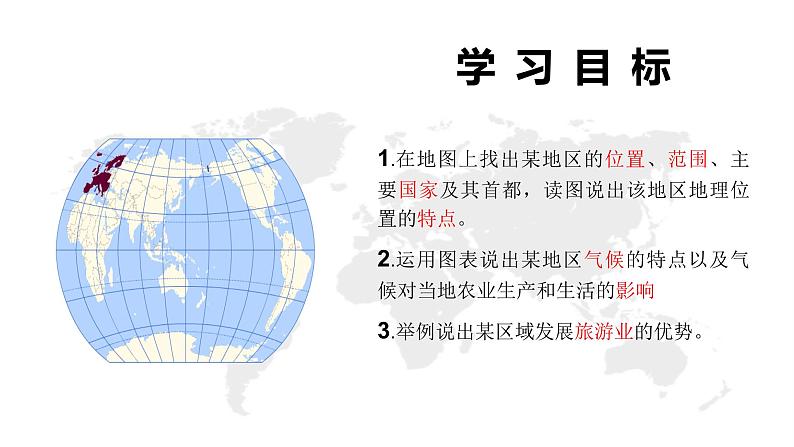 【精品课件】2022年地理七下人教版 8.2 欧洲西部 课件第3页