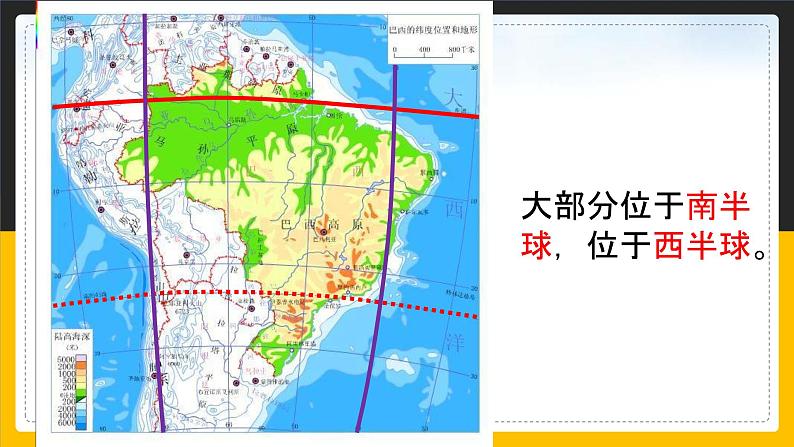 【精品课件】人教版2022年春地理七下 9.2巴西第5页