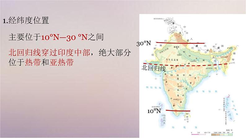 【精品课件】2022年春人教版地理七年级下册 7.3印度 课件1第3页