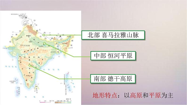 【精品课件】2022年春人教版地理七年级下册 7.3印度 课件1第5页