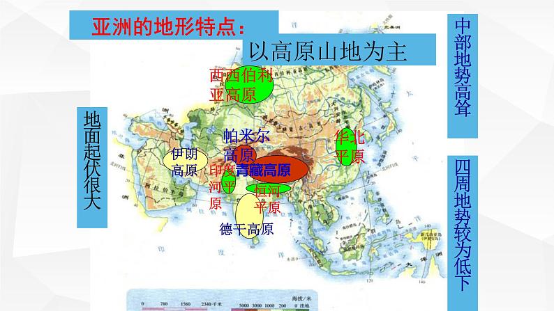 粤教版七年级地理下册复习第七章亚洲第5页