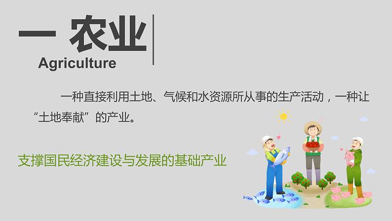 2022年湘教版八年级上册地理课件 4.1农业03