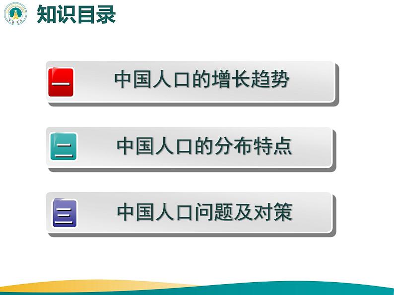 1.3 中国的人口-2022年八年级地理上册同步课堂备课课件（湘教版）03