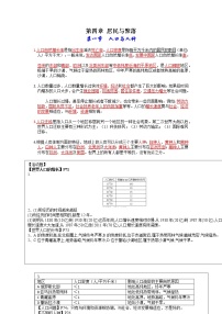 第四、五章 居民与聚落、发展与合作-【考点聚焦】初中地理必备知识大串讲（人教版）