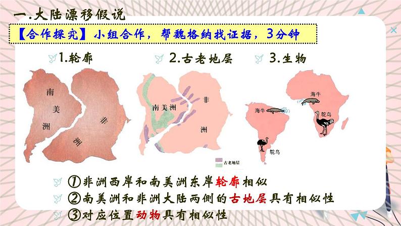 六年级上学期地理6.22海陆变迁第7页