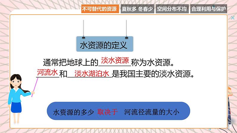 地理仁爱科普版八上3.3水资源 课件+教案+练习05