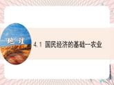 地理仁爱科普版八上4.1国民经济的基础——农业 课件+教案+练习