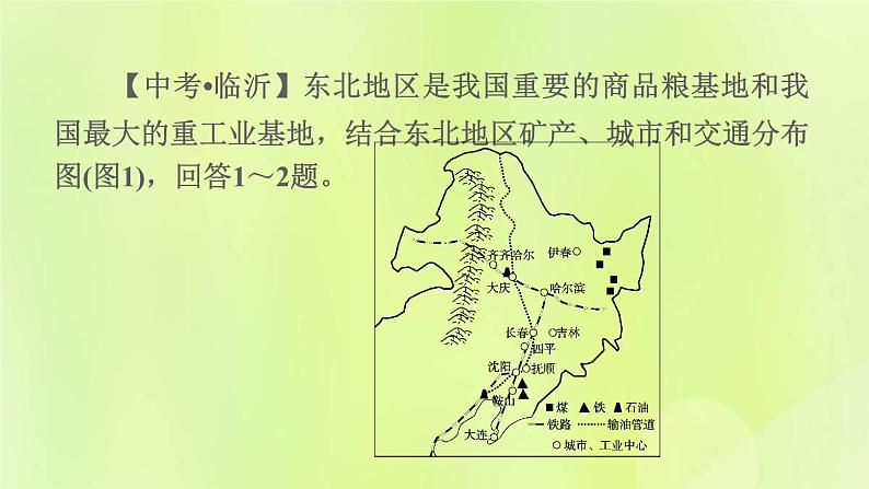 福建专用人教版八年级地理下册期末核心素养专练1区域认知：中国典型的地理区域课件第3页