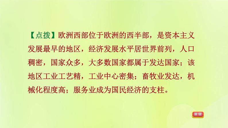 人教版七年级地理下册期末核心素养专练1区域认知：世界典型区域的地理特征习题课件第7页