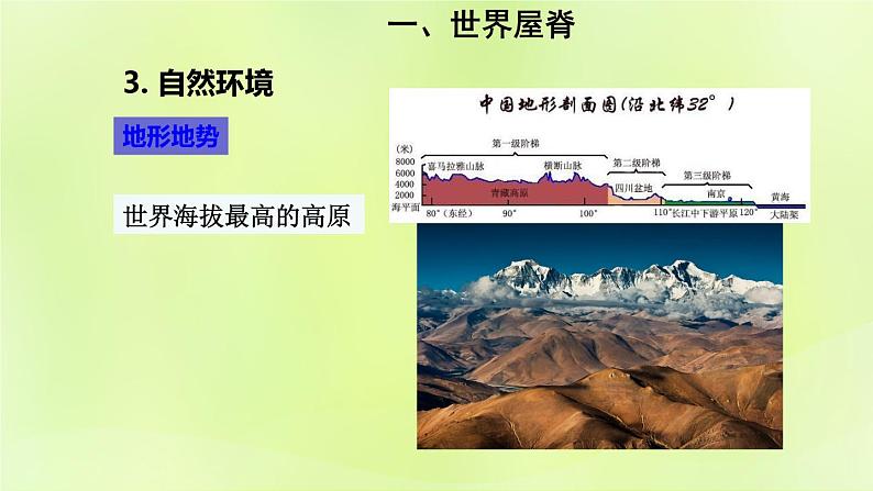 人教版八年级地理下册第9章青藏地区第1节自然特征与农业课件08