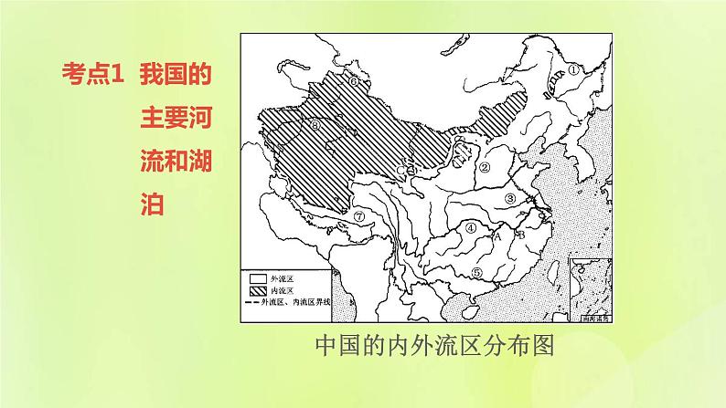 福建专版中考地理复习模块8中国的自然环境第17课时中国的河流课堂教学课件第4页