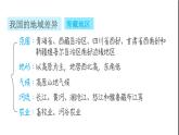 晋教版八年级地理下册第5章我国的地域差异巩固强化复习训练课件