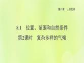 晋教版七年级地理下册第8章认识亚洲8.1位置范围和自然条件第2课时复杂多样的气候课件