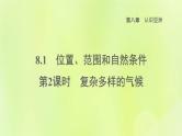 晋教版七年级地理下册第8章认识亚洲8.1位置范围和自然条件第2课时复杂多样的气候课件