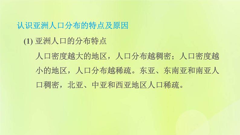 晋教版七年级地理下册第8章认识亚洲8.2人口和经济发展课件第6页