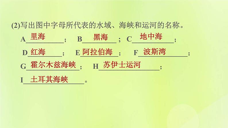 晋教版七年级地理下册第9章认识地区填图学地理(2)课件05