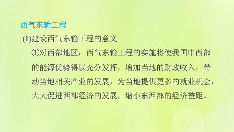 福建专用人教版八年级地理下册第8章西北地区8.2干旱的宝地-塔里木盆地第2课时油气资源的开发课件04