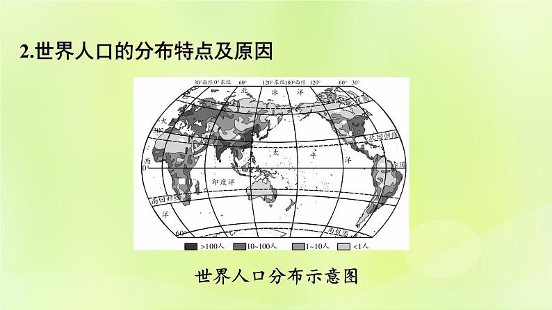 湘教版中考总复习6第3章世界的居民基础知识梳理课件第8页