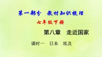 湘教版中考总复习13第8章走近国家课时1日本埃及基础知识梳理课件