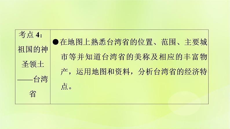 人教版中考地理总复习第1部分考点突破第16章南方地区课件第5页