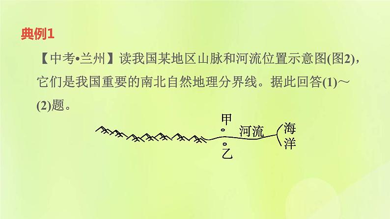 福建专用人教版八年级地理下册第5、6章巩固强化复习训练课件第8页