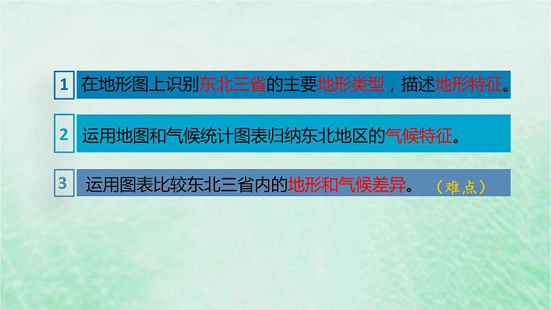 人教版八年级地理下册第6章北方地区第2节白山黑水-东北三省第1课时山环水绕沃野千里课件第4页