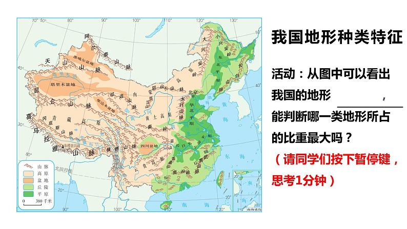 初中 初二 地理第一节 中国的地形 第二课时 教学课件07