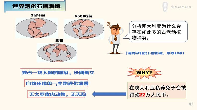 初中 初一 地理 《澳大利亚》微课 课件第7页