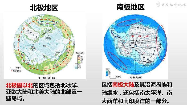 初中 初一 地理 《北极地区和南极地区》  课件第7页