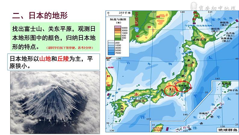 初中 初一 地理 《日本》（第1课时）PPT 课件07
