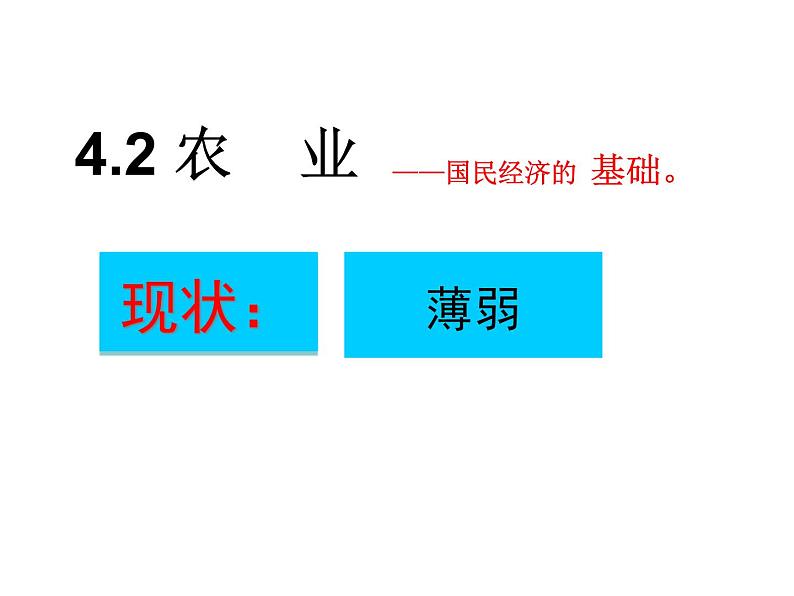 2022年人教版八年级地理上册第4章第2节农业课件 (2)07