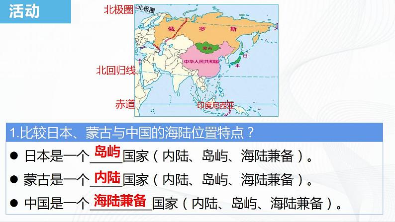 商务星球版地理八上1.1《辽阔的疆域》课件+同步练习（含解析）06