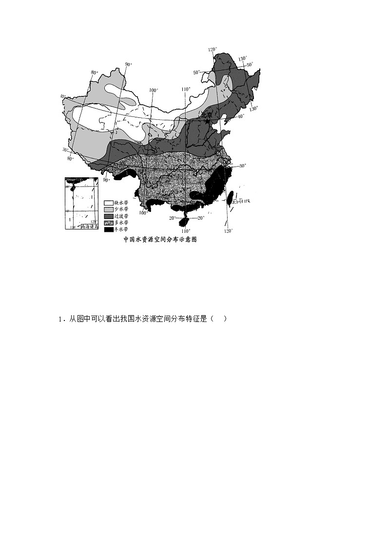 商务星球版地理八上3.2《节约与保护水资源》课件+同步练习（含解析）02