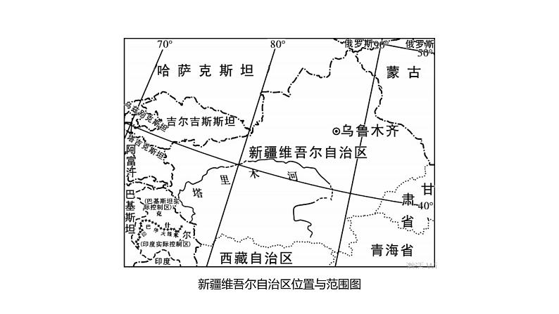 2022年·人教版地理八年级下册新疆维吾尔自治区、三江源复习PPT课件03