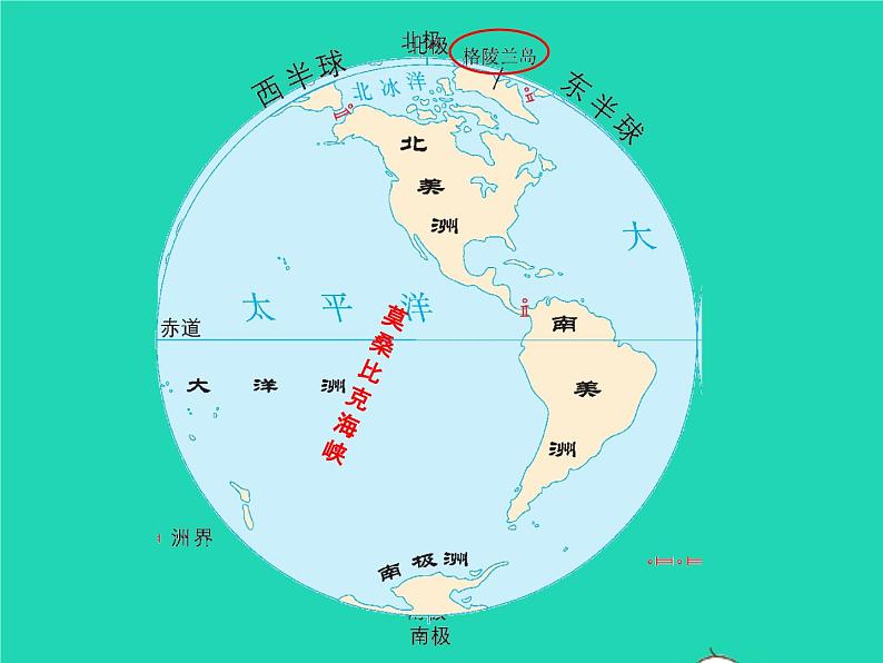 2022七年级地理上册第二章陆地和海洋第一节大洲和大洋课件新版新人教版第7页