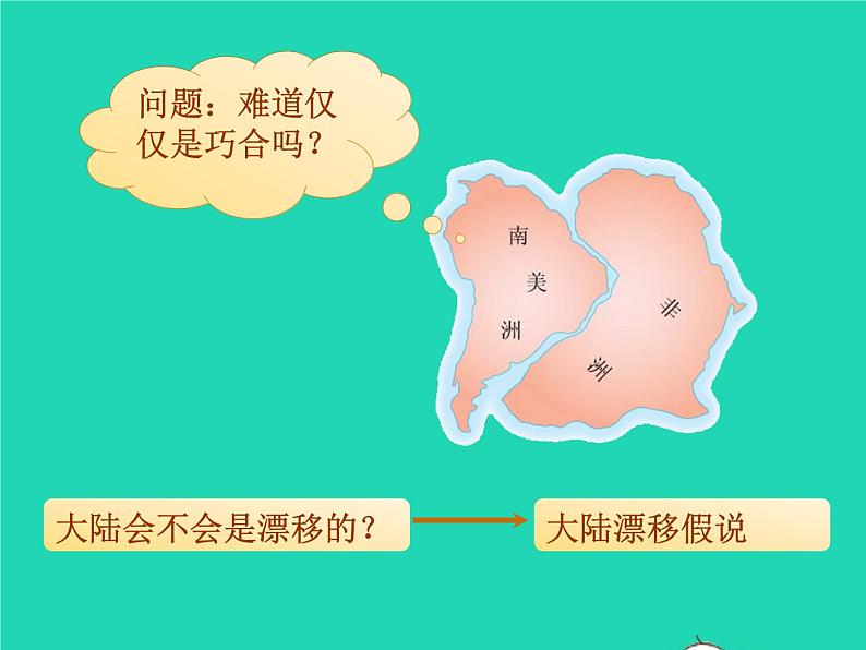 2022七年级地理上册第二章陆地和海洋第二节海陆的变迁课件新版新人教版第7页