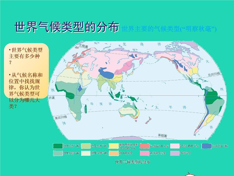 2022七年级地理上册第三章天气与气候第四节世界的气候课件新版新人教版07