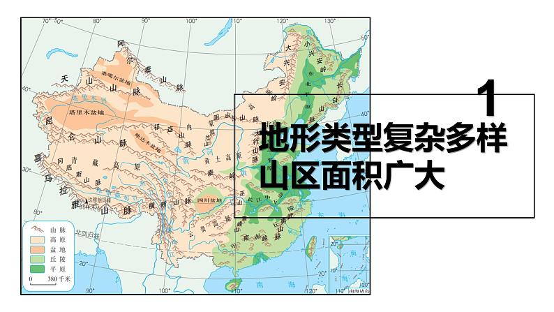 2.1中国的地形和地势（第1课时）（课件）-2022-2023学年八年级地理上册同步备课系列（人教版）03