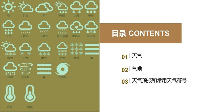 4.1  天气和气候   ( 精品课件)-2022-2023学年七年级上学期同步课堂（湘教版）第3页