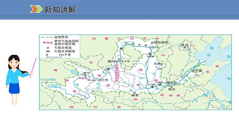 人教版地理八年级上册课件2.3.3黄河的治理与开发03