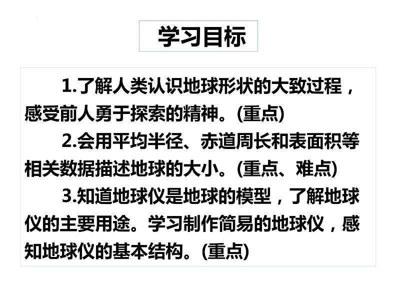 1.1地球和地球仪课件 七年级地理上学期人教版03