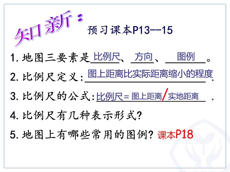 1.3地图的阅读课件  人教版地理七年级上册06