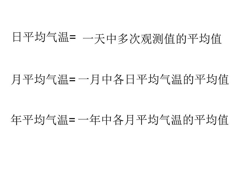 第三章第二节气温和气温的分布课件  人教版地理七年级上册第7页