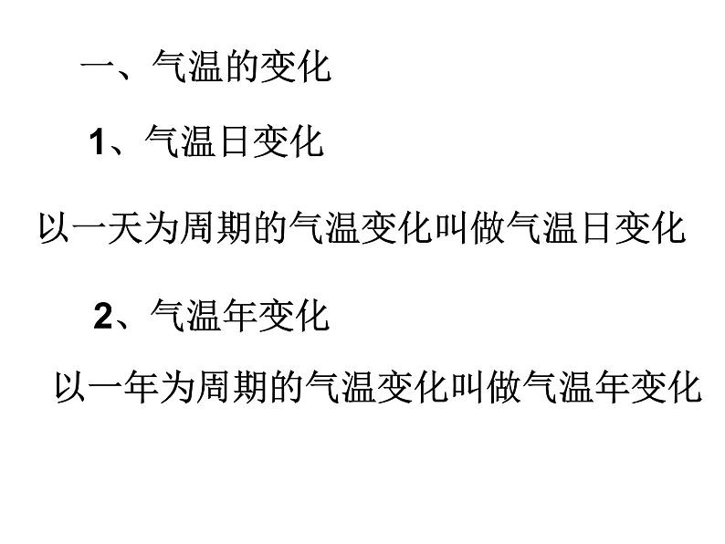 第三章第二节气温和气温的分布课件  人教版地理七年级上册第8页