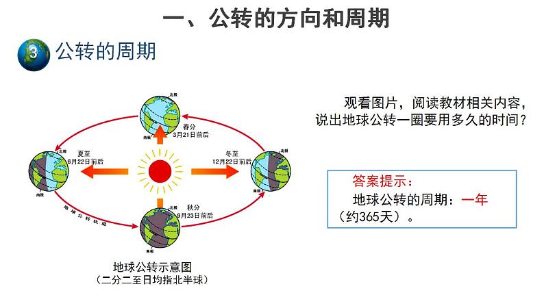 1.4地球的公转 课件+教案+素材06